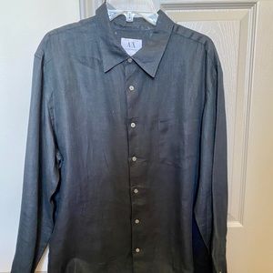 Armani Exchange men’s linen shirt